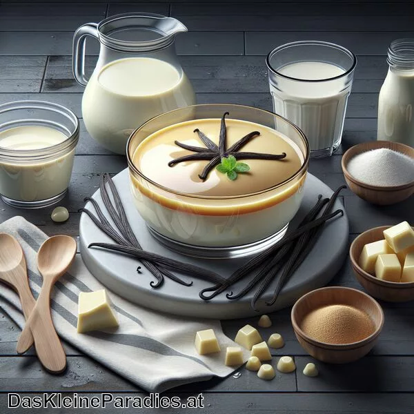 Vanillepudding – Klassischer Vanillepudding aus echter Vanille
