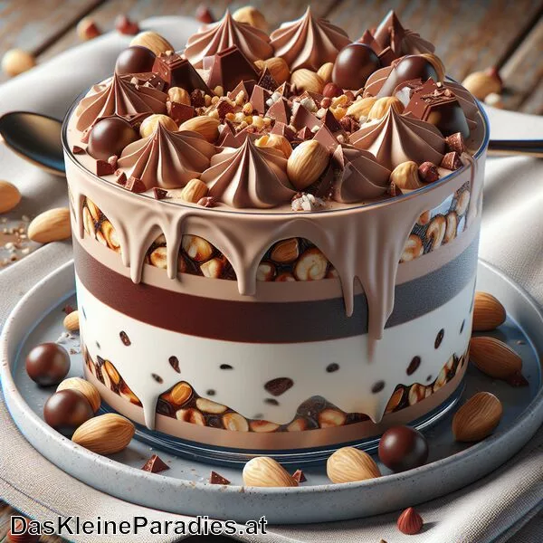 Wiener Parfait – Halbgefrorenes Dessert mit Nüssen oder Schokolade