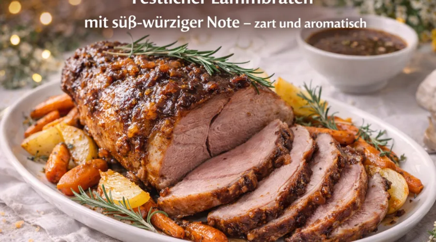 Festlicher Lammbraten