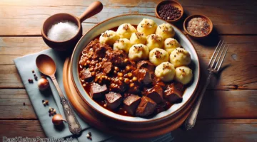 Beuschel – Herzhaftes Ragout aus Kalbs- oder Schweinslungen mit Semmelknödel