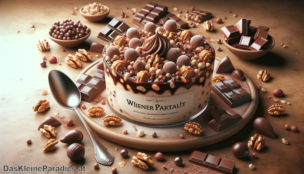 Wiener Parfait – Halbgefrorenes Dessert mit Nüssen oder Schokolade