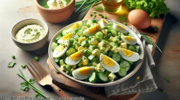 Klassischer Eiersalat mit frischen Kräutern
